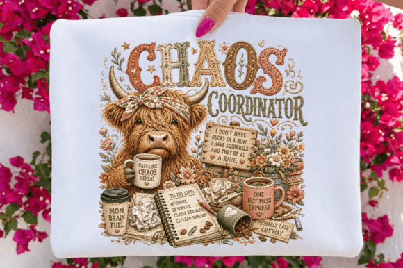 Chaos Coordinator PNG T-Shirt Design