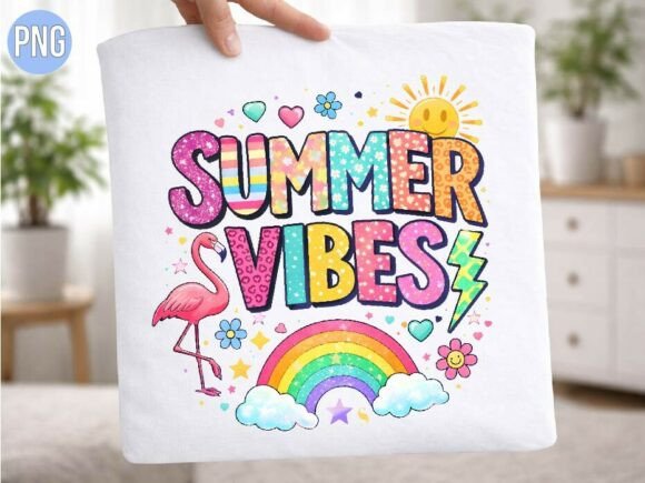 Summer Vibes Flamingo Rainbow PNG Shirt: A Practical Guide to High-Quality Digital Design for Creative Projects